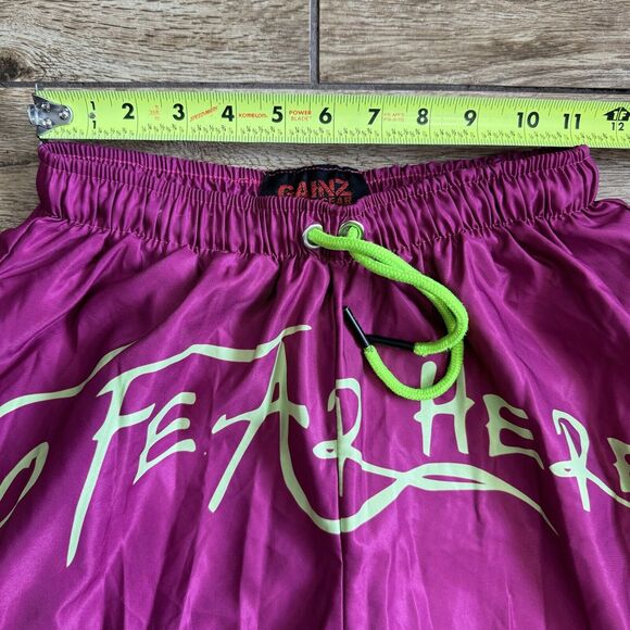 Gainz Sportsgear NO FEAR HERE Shorts Size Medium - Picture 5 of 9